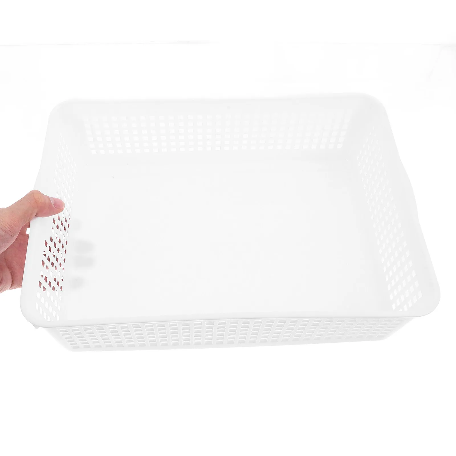 6Pcs Storage Basket Plastic File Organizer Desktop Sundries Holder for File Documents Cosmetics Office Home Organization view 5