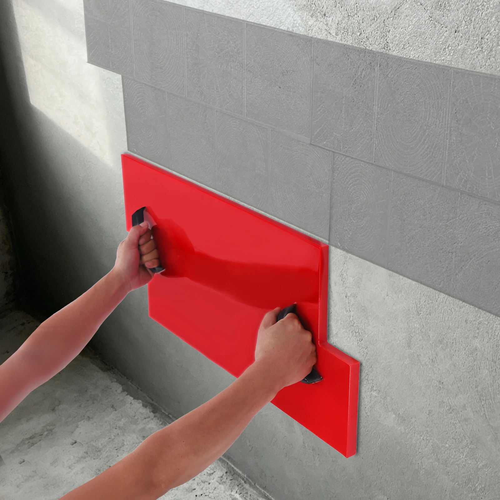 

DIY Concrete Mold Texture Cement Wall Decorative Pattern for Driveway Patio Floor -Reusable Mold for Concrete