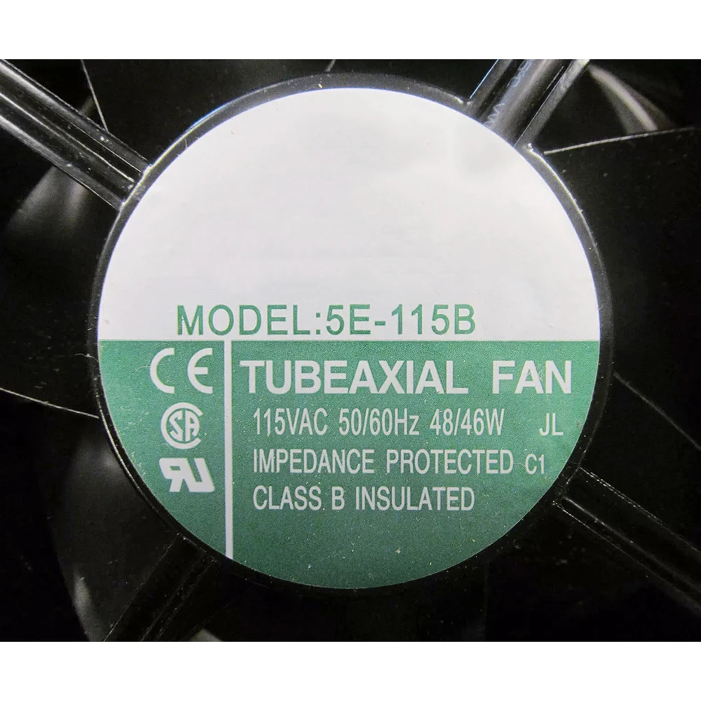 High-Airflow Server Industrial equipment Cooling Fan 5E-115B 170*150*55mm 115VAC 48/46W Factory wholesale