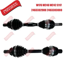 Front Axle Drive Shaft Assembly With Constant Velocity Universal Joint For Mercedes Benz A B CLA-Class W176 W246 C117 4Matic