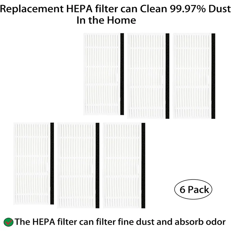 

A56X 18PCS Replacement Parts For Ionvac Smartclean V4 Self Emptying Robot Vacuum Cleaner Main Side Brushes Filter Dust Bags