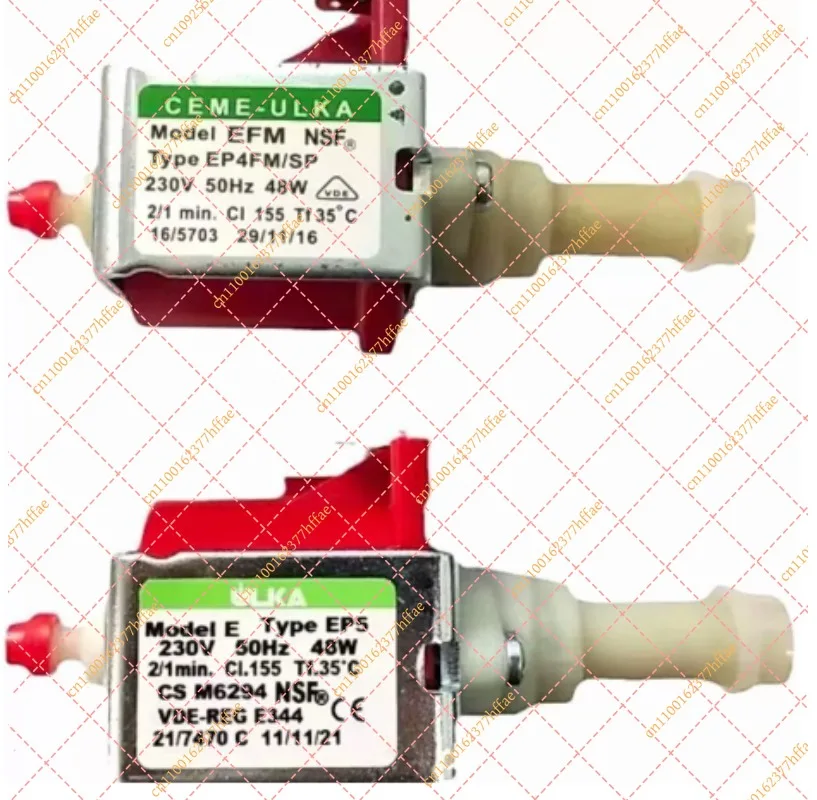 

ULKA EP5FM/SP 48W 230V 50Hz Coffee Machine / Esspresso Machine Solenoid Vibratory Water Pump for DeLonghi