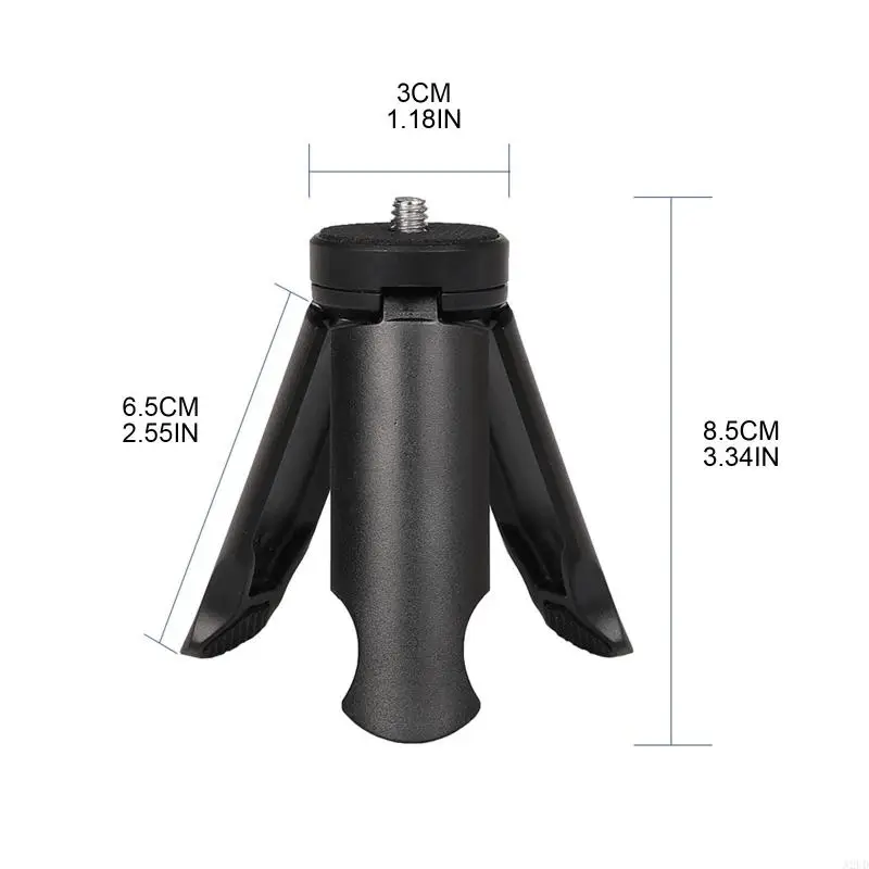 A2UD Mini Tripod Điện Thoại Động Chân Máy Vlogging Chân Máy Trực Tiếp Chân Máy Với Vít 1/4 Inch Sử Dụng Cho Điện Thoại Ổn