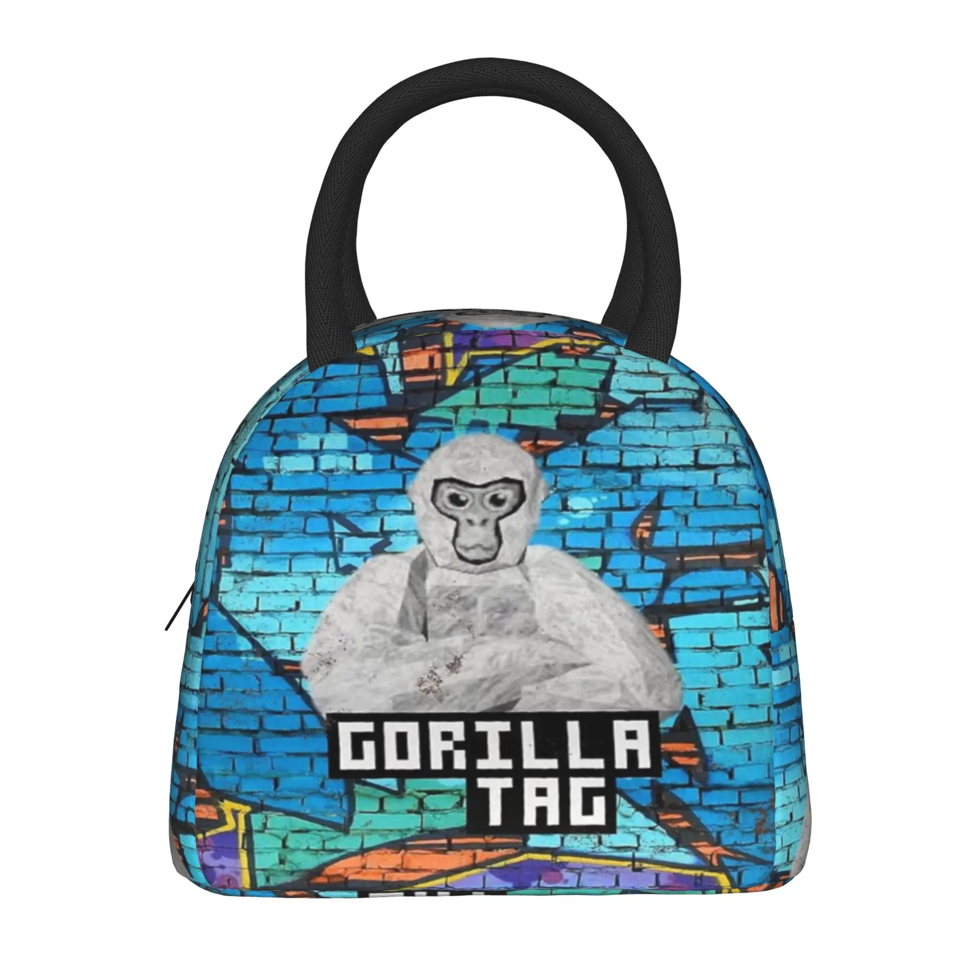 Gorilla Tag VR Gamer Accessories Insulated Lunch Bag For School  Food Storage Bag Reusable Thermal Cooler Bento Box