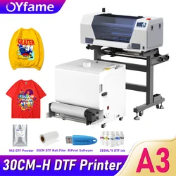 Oyfame-エプソン用dtfプリンター,直接フィルム,a3 Tシャツ印刷機,dtfシェーカー付きdtf,33cm,a3