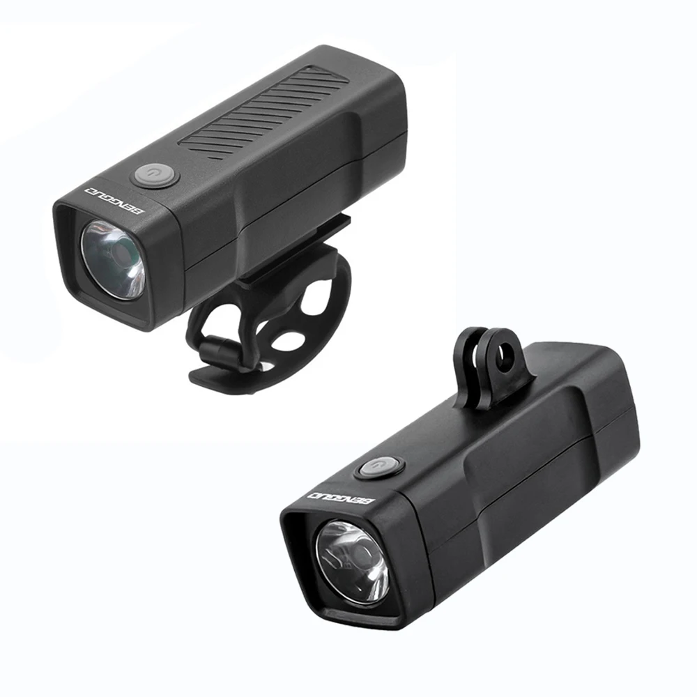 

1 шт. велосипедный фонарик BG-2257 USB перезаряжаемый черный ABS светодиодный непромокаемый удобный и быстрый передний фонарь для велосипеда аксессуары для верховой езды