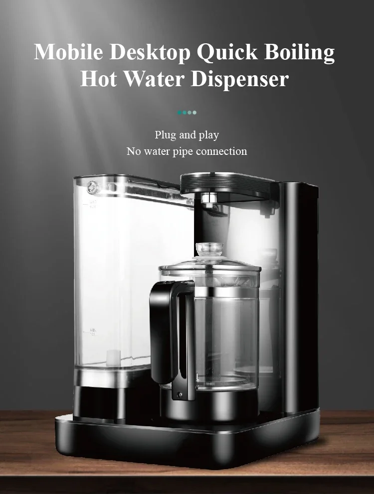 Dispenser air desktop seluler pabrik sesuai pesanan dengan filter