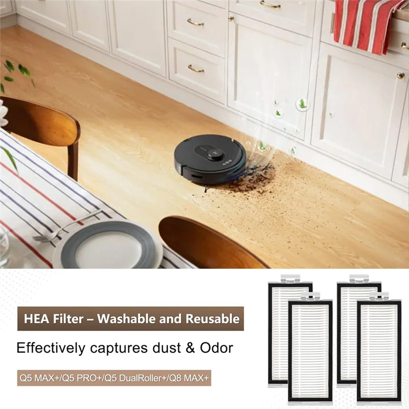 

Комплект аксессуаров для фильтров M10K Roborock Q5 Pro для мешков для пыли Roborock Q8 Max+ для Roborock