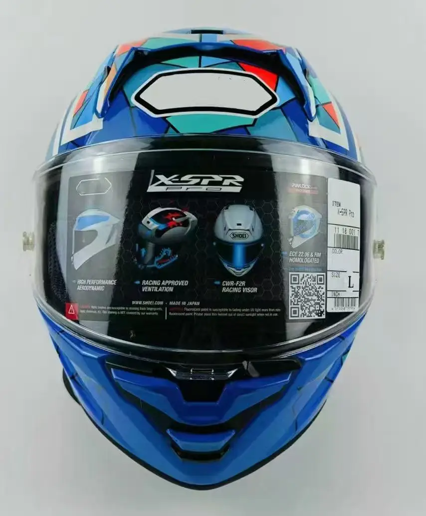 Full Face Motorcycle helmet X-15 X-SPR  PRO BARCELONA  helmet Riding Motocross Racing Motobike Helmet Casco De Motocicleta