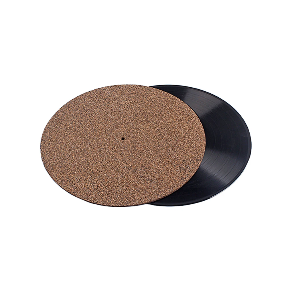 Turntable Mat Portable Round Replacement Shockproof Anti-Static Universal Professional Platter Pad Part Accessories