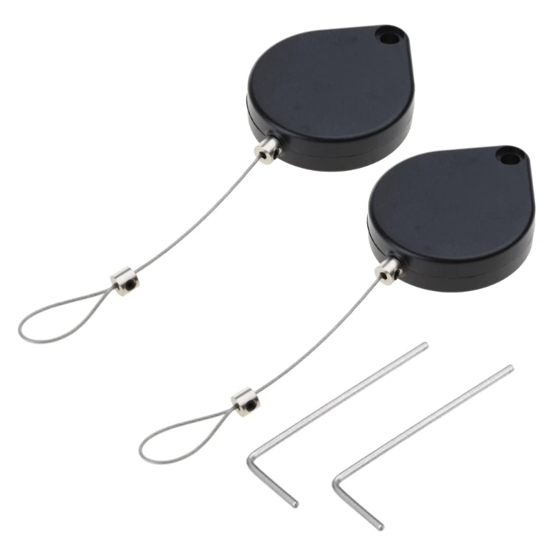 2 Stuks Staaldraad Kabelhaspel-Box Multifunctionele Kabel-Opgeruimde Box Kabelmanagement Box