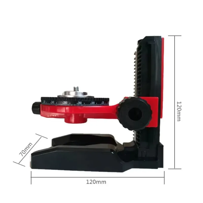 Interface Ajustável Escala Standl-forma Multi-funcional Suporte de Nivelamento Baselaser Níveis Cabide Magnético 1