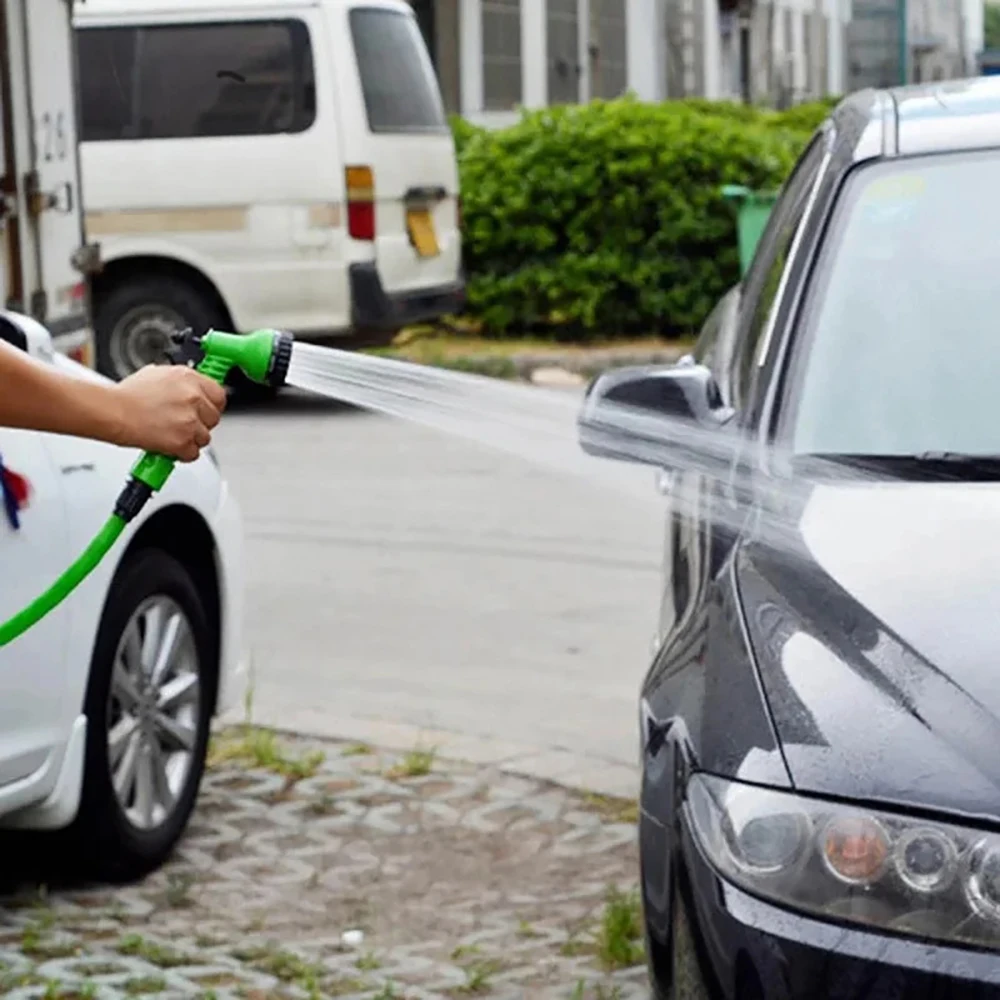 Washing Hose Spray Nozzle–7 Mode Jet Wash Sprinkler Water Gun ,Muiltifunction Hose Pipe Sprayer for Pets, Car Washing,Gardening