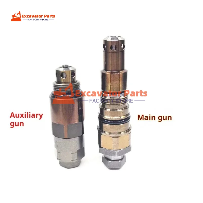 For XCMG XE 135 150 215 240 270 335 370 Fish fillet master secondary overflow valve master auxiliary gun Excavator Parts