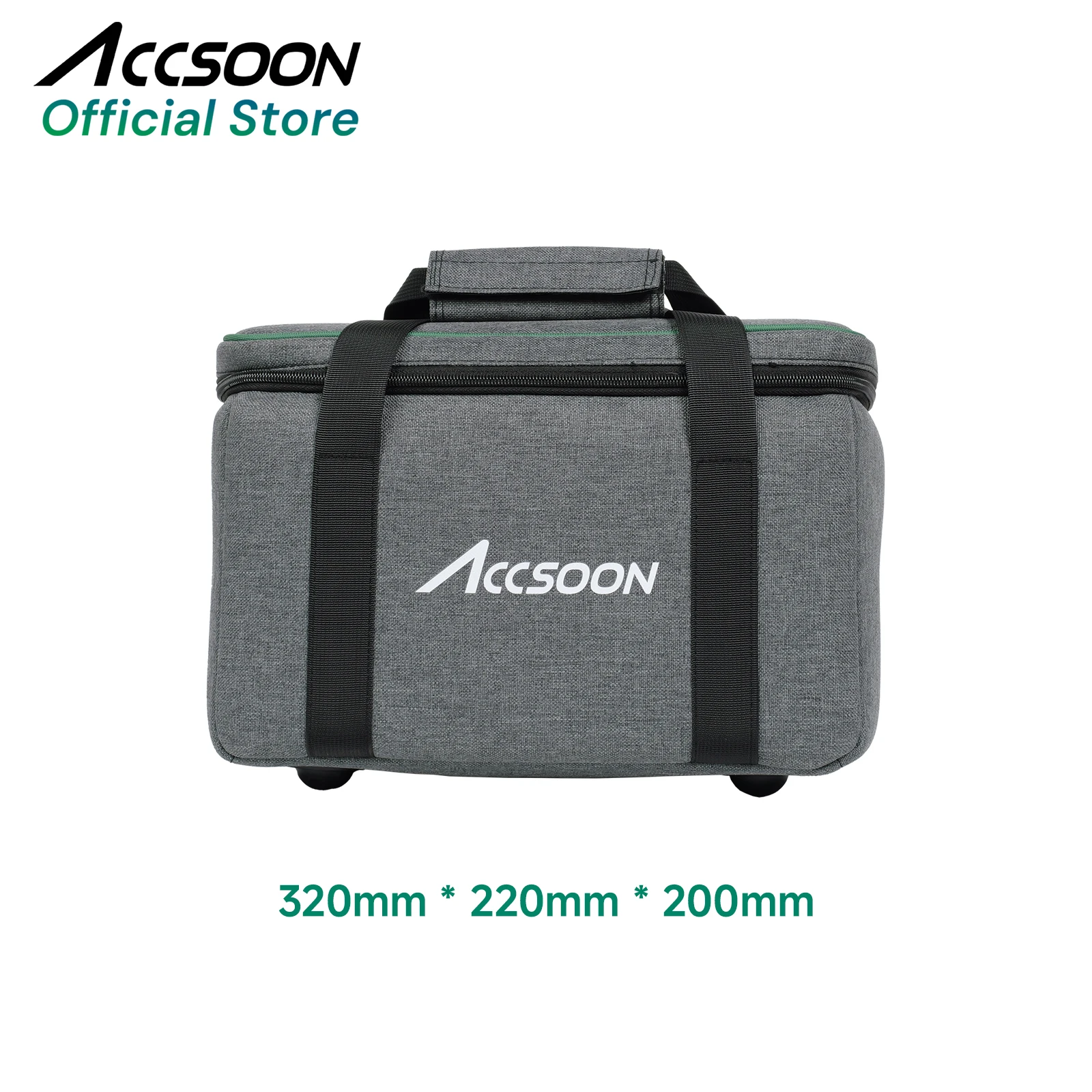 Accsoon Bag for CoMO /CoMo SE ， Gray Storage Bag Handbag Accessory Bag  for 1V4 Headphone