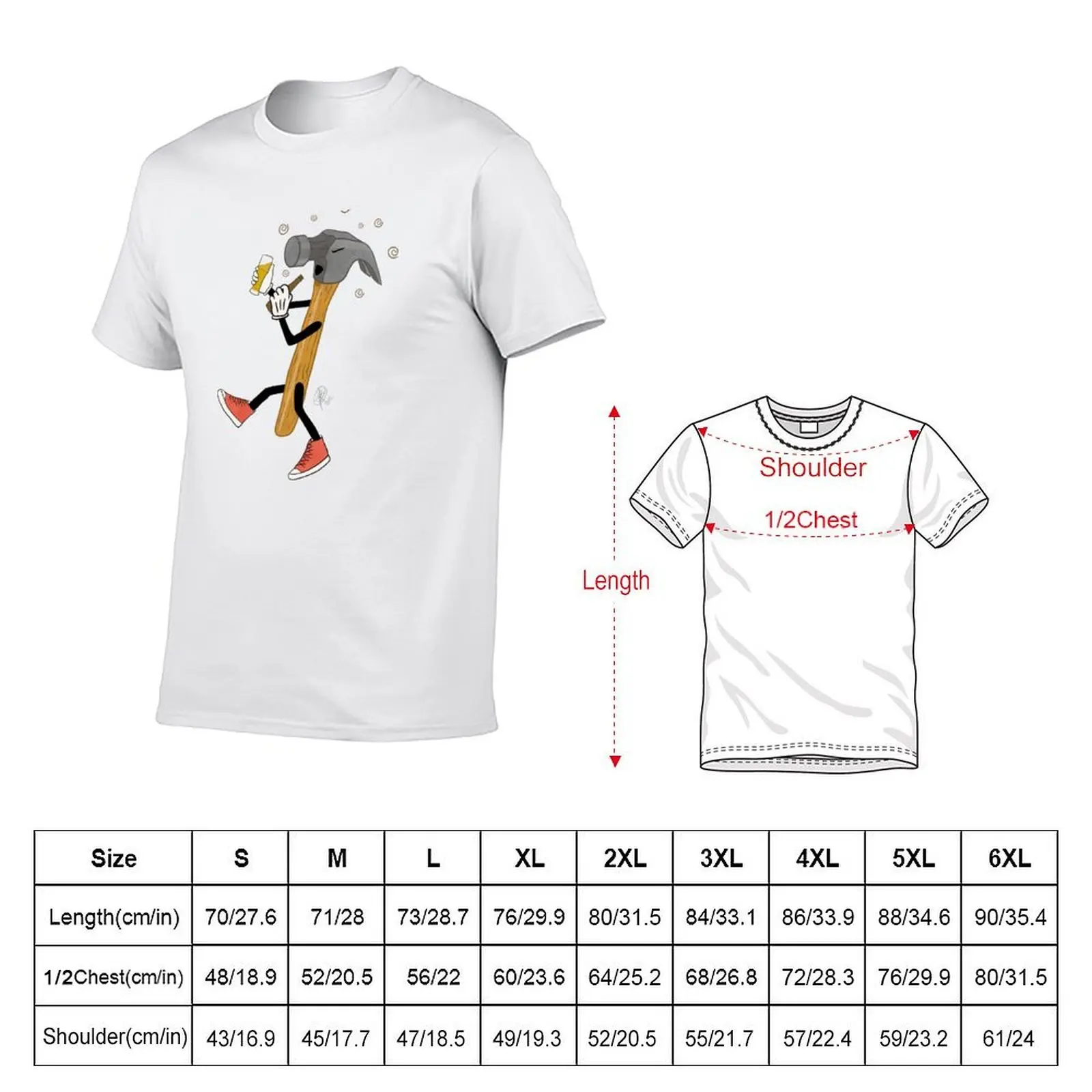 Hammered T-Shirt man t shirt luxury t shirt man casual t shirts for man pack white T-shirt