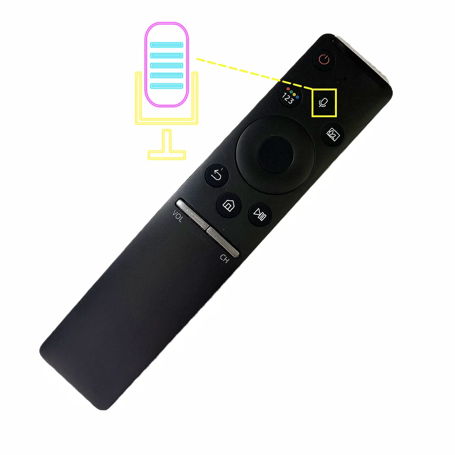 Voice Remote Control Compatible FOR Samsung QLED TV 2018 Models QA75Q6FNAWXXY QA75Q7FNAWXXY Q6 SERIES Q7 SERIES Q8 SERIES