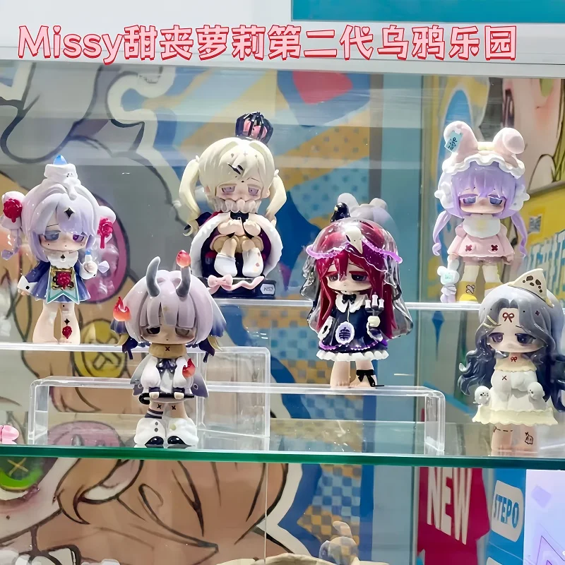 

[Pre Sale]Fun And Trendy Missy Sweet Mourning Loli 2nd Generation Crow Paradise Series Trendy Play Ornaments Anime Toys