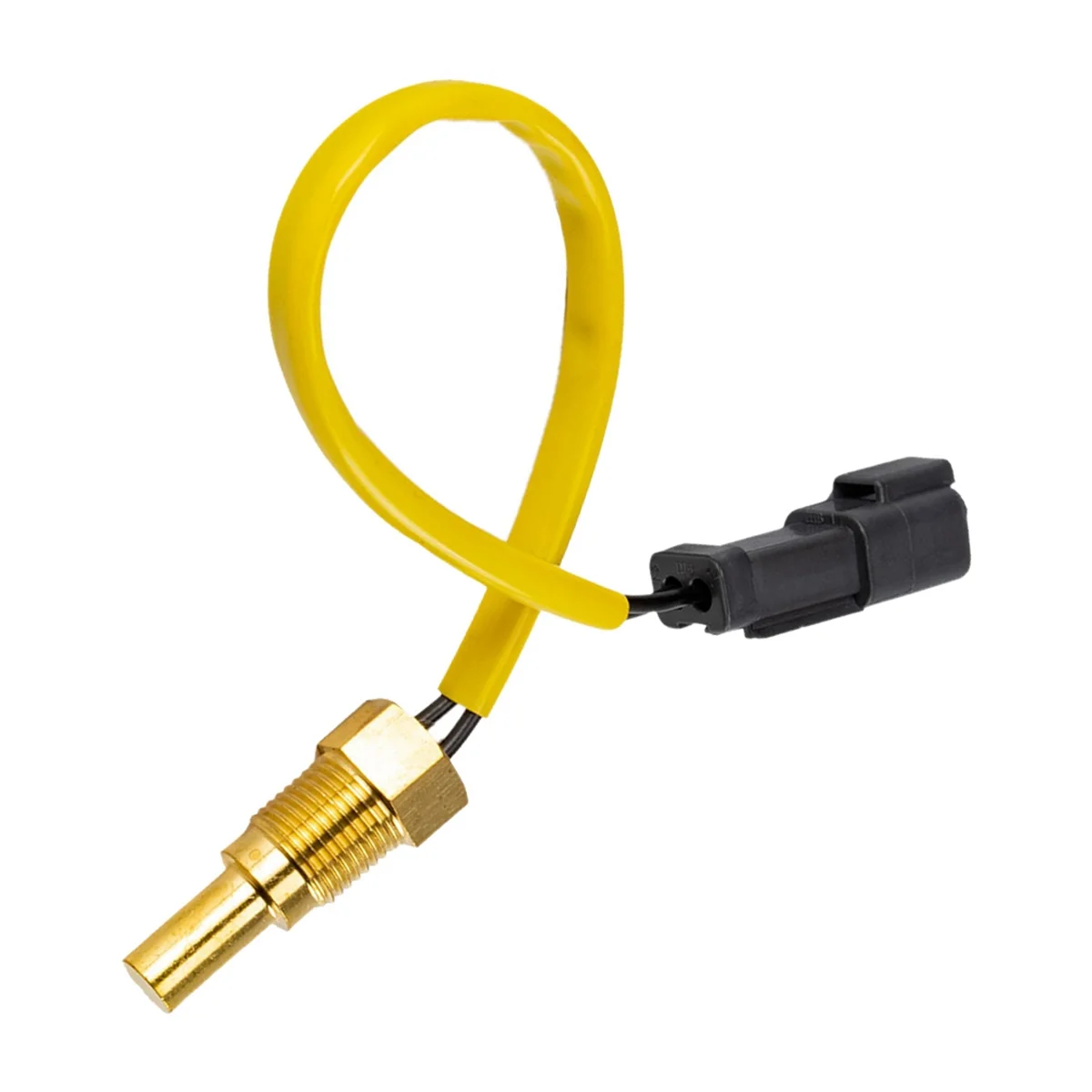 # 37C قطع غيار وإكسسوارات السيارات، مستشعر درجة حرارة الماء للحفارة لكوماتسو PC200LC-7 PC300-7، أصفر #3