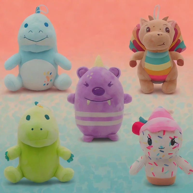 20cm quebra-cabeça moriah elizabeth dep dinossauro série brinquedo de pelúcia fantoche boneca crianças iluminação educacional companheiro presente