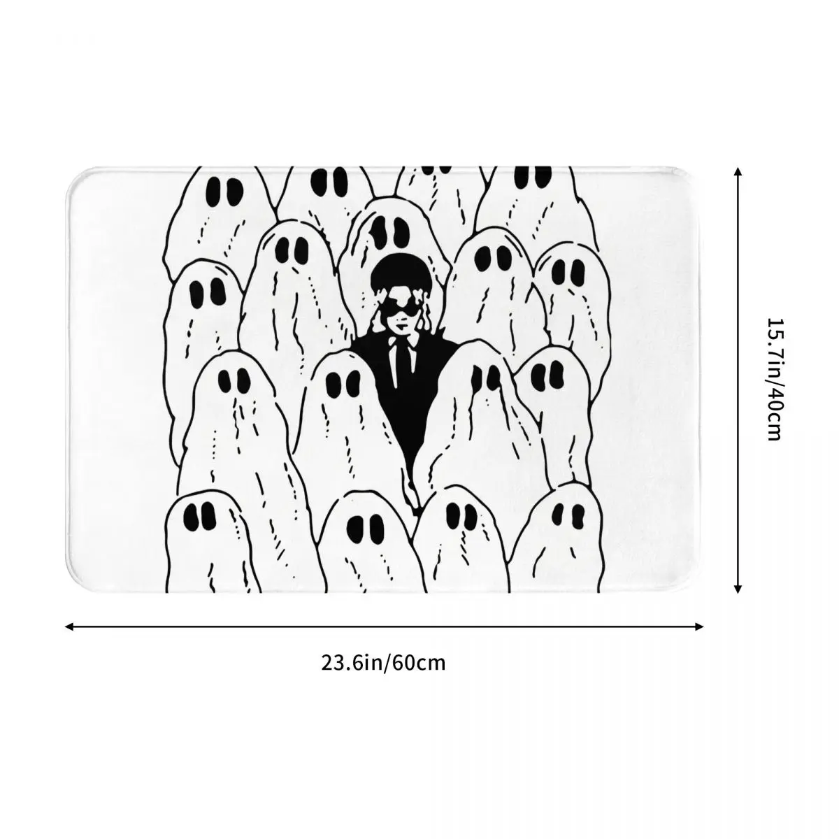 Ghost Non-slip Doormat Phoebe Bridgers Bath Kitchen Mat Outdoor Carpet Home Modern Decor