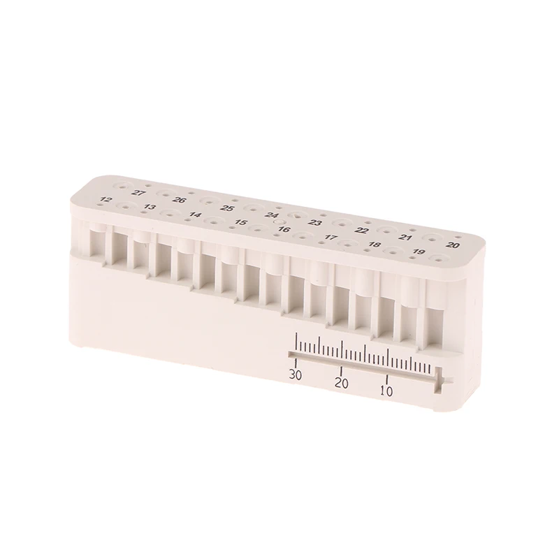 

1PCS Dental Autoclavable Endo Block Stand Ruler Measuring Block Files Holder Dentist Instrument Ruler Products Equipment