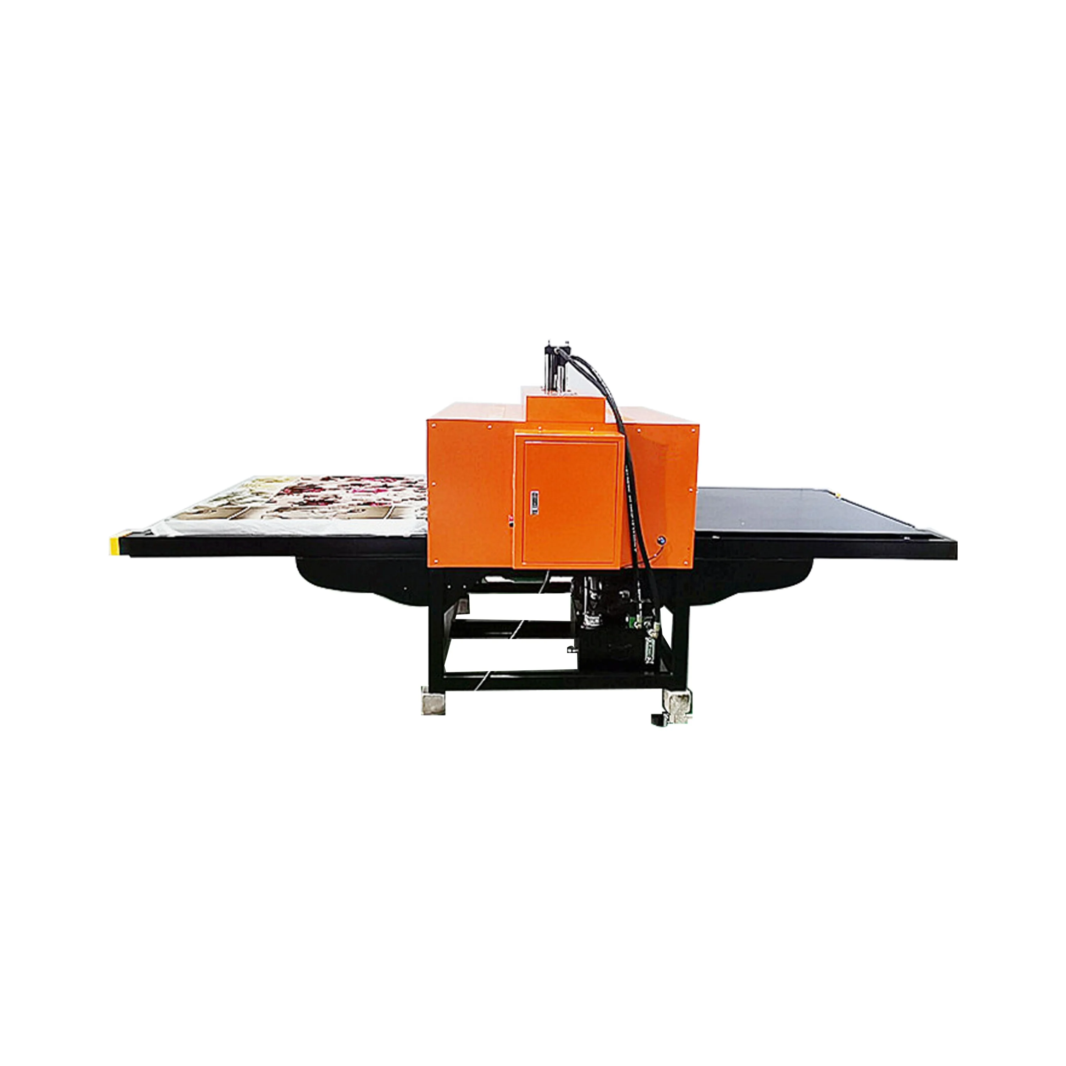 Heavy Duty Hydraulic Industrial Flat Heat Press Dust-Resistant Design 24/7 Operation for Garment Printing in Gulf Countries