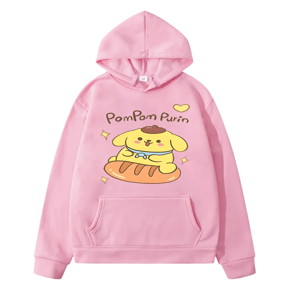 Pom Pom Purin Cinnamon Dog Hoodie Children\'s Graffiti Clothing Girl\'s Clothing Boy\'s Long Sleeve Fall Cartoon Sweatshirts Tops