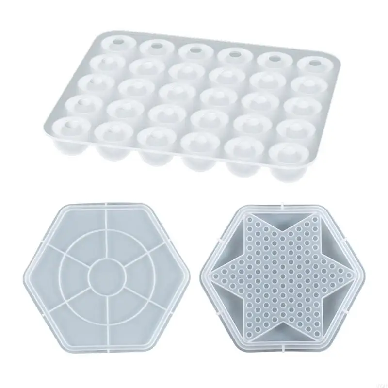 

MXMF 3D Chinese Checker Pieces Molds Making for DIY Checker Games Epoxy Resin Checker Casting Mold