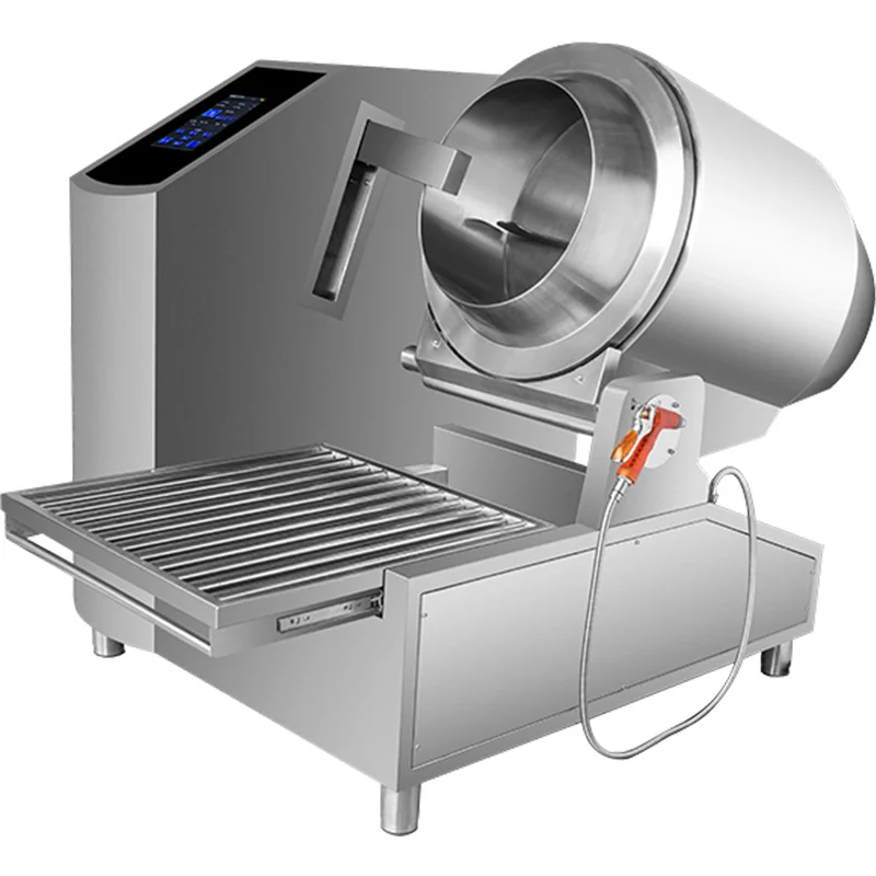 Commercial Automatic Wok Cooking Machine For Kitchen Use