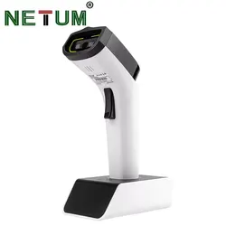 NETUM DS8100 Hybrid RFID Imager, NFC HF RFID Tags Reader and 1D/2D QR Barcode Scan Connect via Bluetooth Wireless for Retail Pos