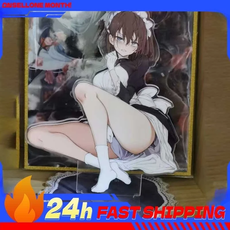 

Anime Peripherals Rurikawa Tsubaki Figure Acrylic Stand Rurikawa Tsubaki Figurine Standing Plate Decoration Collection Toys Gift