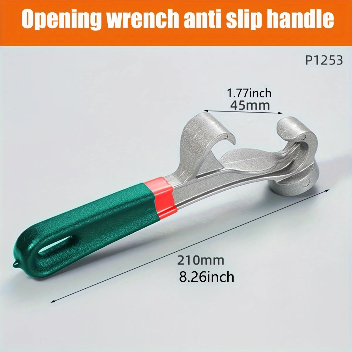 1pc Multi Functional Paint Bucket Lid Wrench Bucket Opener Lndustrial grade Labor-saving Metal Waterproof Plastic Bucket Opener