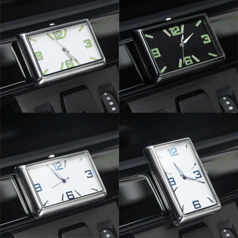 Hua Scale High Quality Auto Fashion Watch Automobile Quartz Clock styling Watch Car Decoration Ornaments Vehicle Car Accessories