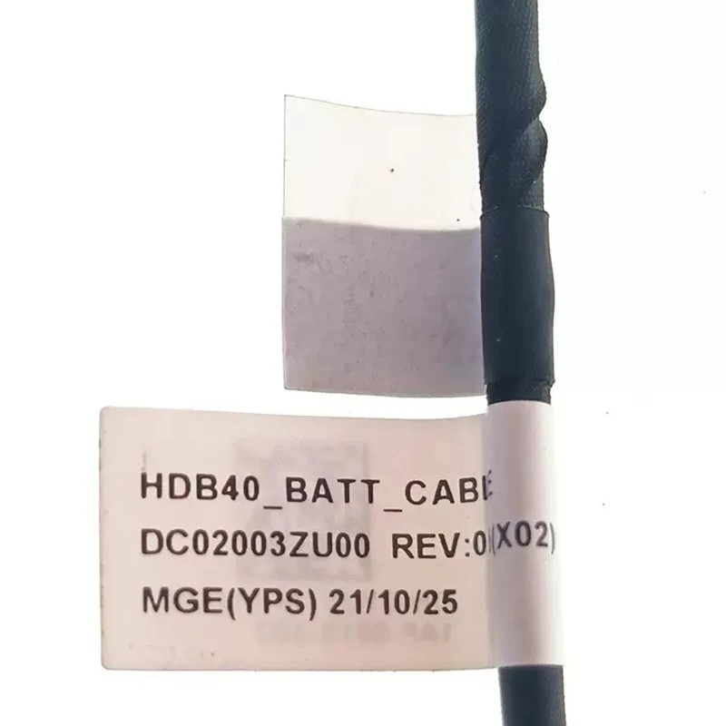 Cabo da bateria original para dell latitude 7430, e7430, hdb40, yjv1m, 0yhv1m, dc02003zy00