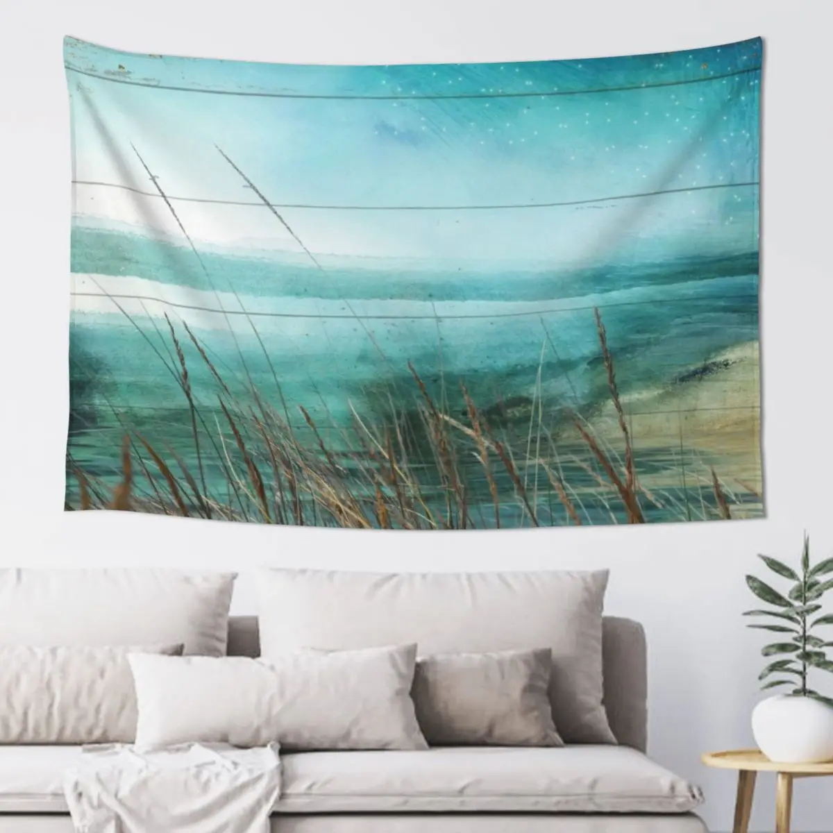 

Lake of Stars I Tapestry Bathroom Decor Room Decoration Korean Style Tapestry