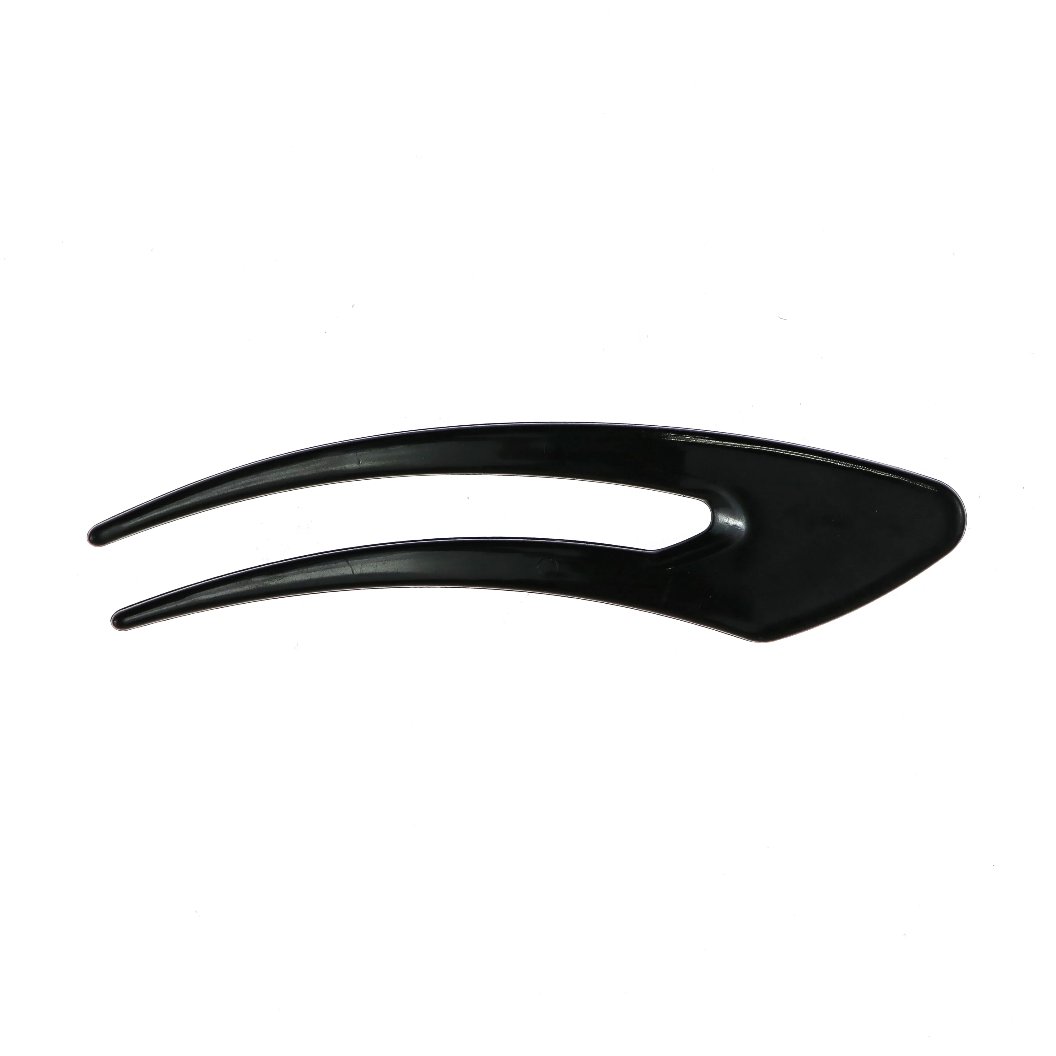 14cm U‑Shaped Hair Prong Retro Black Hair Barrette Letter Hair Ornament Hand‑craft Vintage Hairstyle Hairpin Headgear Headwear