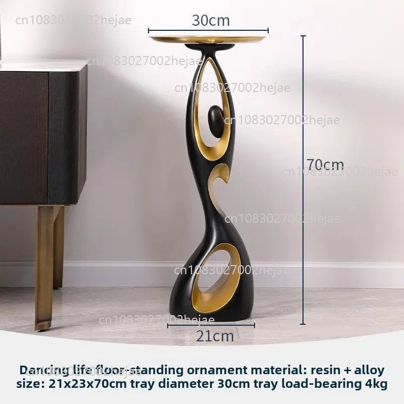 

Light luxury modern large floor ornament coffee table