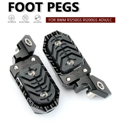 Motorcycle Accessories new FootRest For BMW R 1200GS LC ADV Adventure R1250GS 1250GS FootPegs Aluminum Adjustable Foot Peg rest
