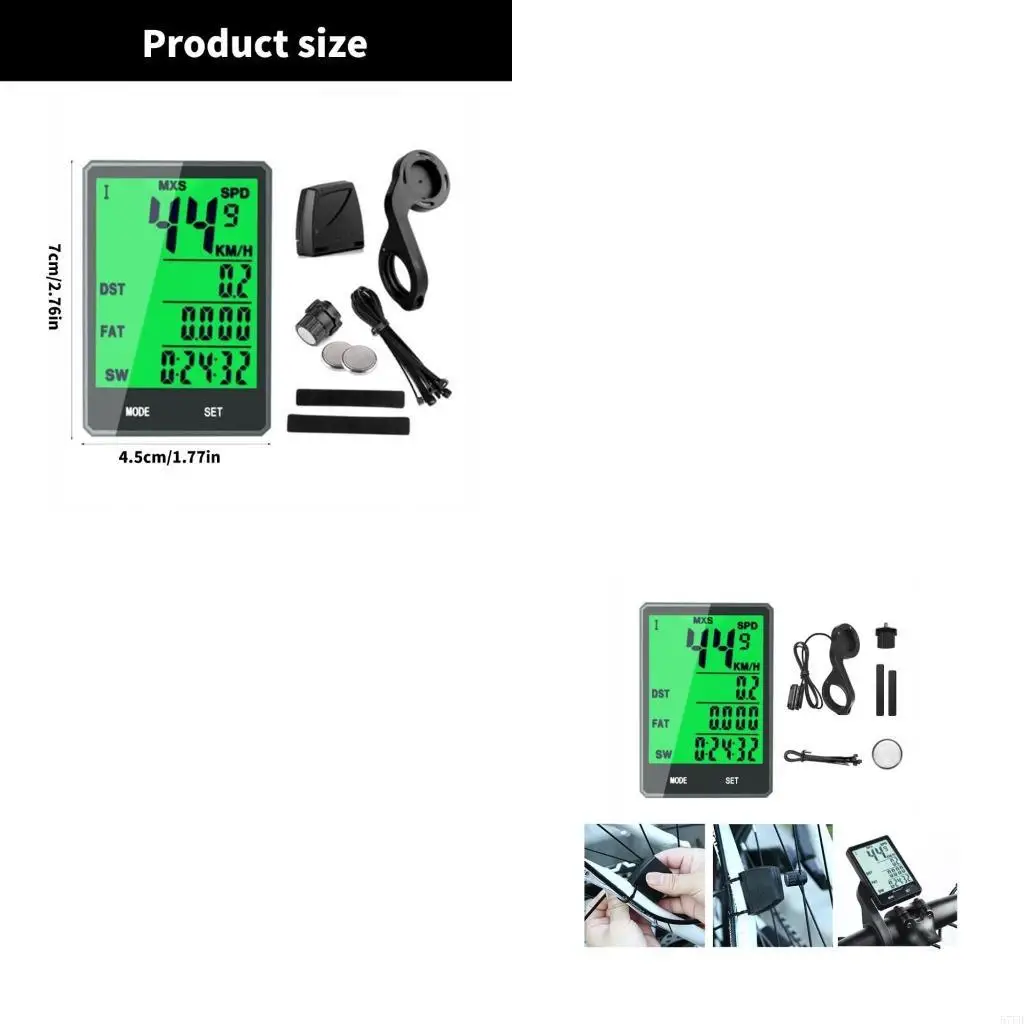 

Practical Bike Odometers High Accuracy Bicycles Speedometer for Various Terrains