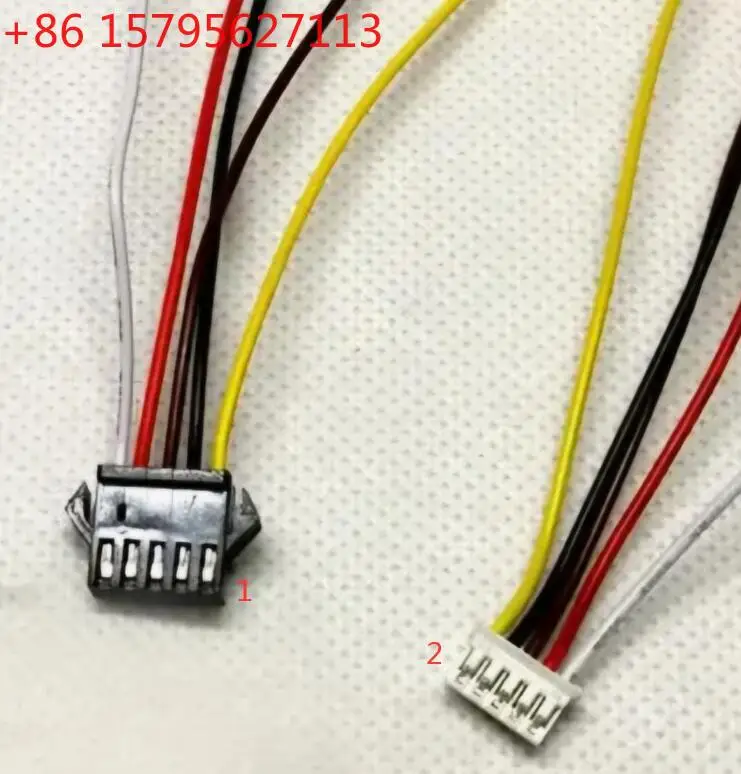 New Midea air conditioner wire controller operating panel display 5-core 5-pin cable connector docking head