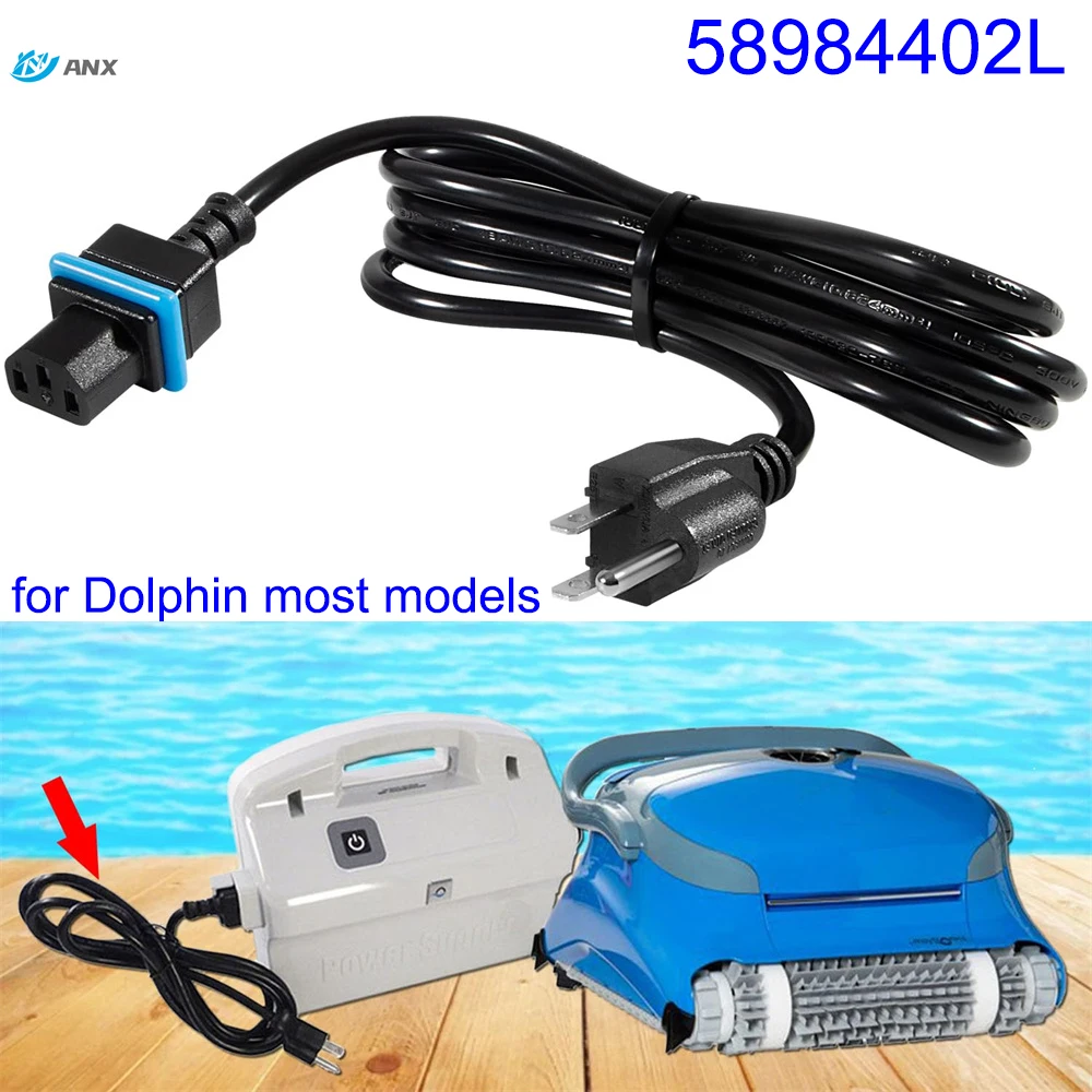 

ANX 58984402L Power Cord Digital Power Supply Cable Parts for Maytronics Dolphin Pool Cleaners Pool Cleaner Power Cord 5898412LF