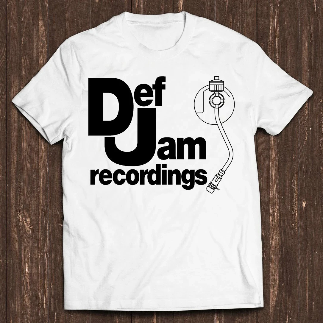 

Def Jam Recordings DJ Music Turntable Vinyl Funny Gamer Meme Music Gift Tee T Shirt Summer Men's and Women's T-shirt Top