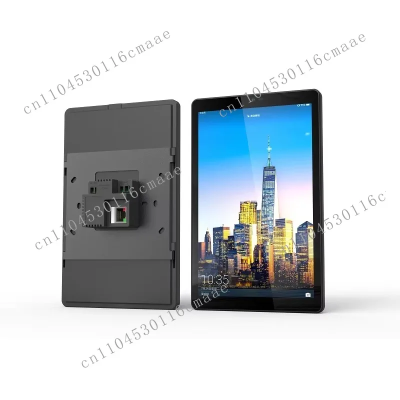 YC-SM08P 8-inch wall-mounted smart home control tablet POE with 2GB memory capacitive touch plastic material