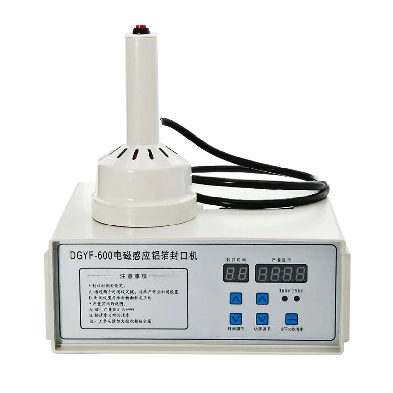 

Household Maunual Induction Cap Sealing Machine Heat Bottle Sealer Jar Lid Plastic Cap Aluminum Foil Sealing Machine