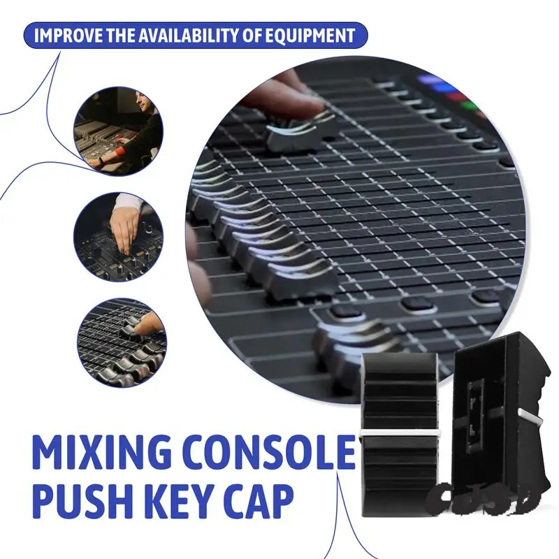 

CJSD-100Pcs Fader Knob Caps Foraudio Equipment, DJ Equipment, Andmixing Consoles Slider Caps