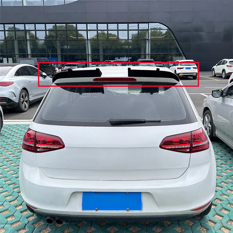 سبويلر سقف الجذع الخلفي جناح الذيل سبويلر لسيارة VW Golf 7 7.5 2013-2019