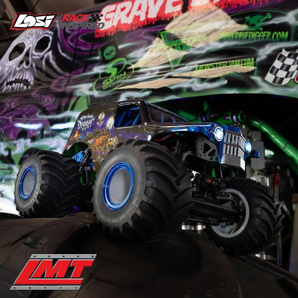 losi　ラジコン LOSI LMT グレイブディガー ソン・オーバ・ディガー 4X4 ソリッド