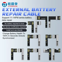 External Battery Repair Cable For 11-14PM No Battery Required Boot No Device Change Battery Health To 100% 3utools Synchronized