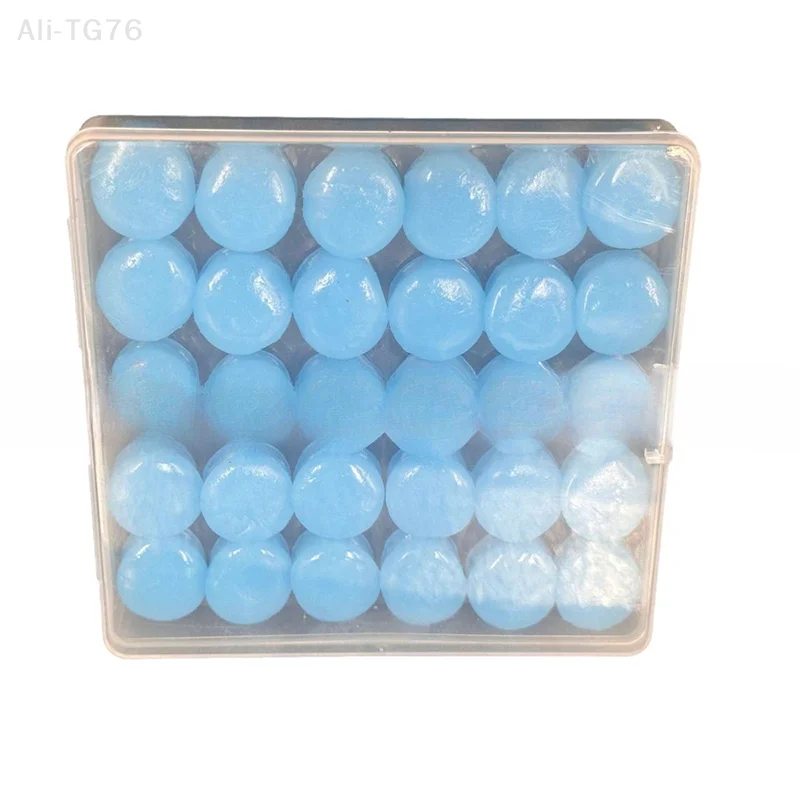 30 stks Siliconen Oordoppen Ruisonderdrukking Herbruikbare Geluidsisolatie Slaap Anti-geluid Oordopje Bescherming voor Betere Slapen